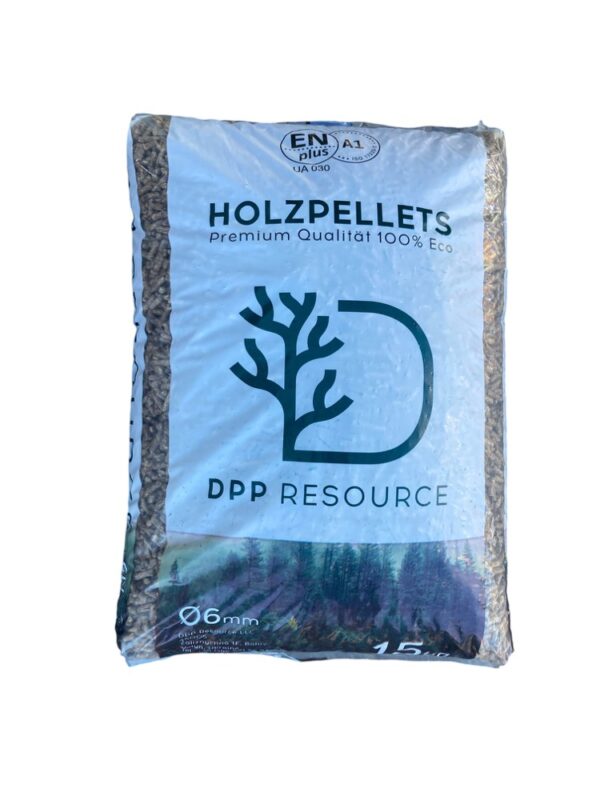 Pellet drzewny DPP RESOURCE certyfikat A1 ENplus paleta 975kg Darmowa Dostawa w Polsce!!!